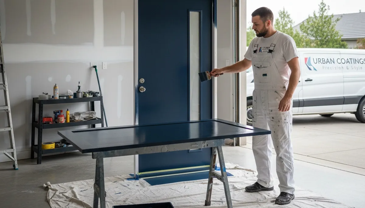 Professional door painting and refinishing by house painters in Pasadena, CA